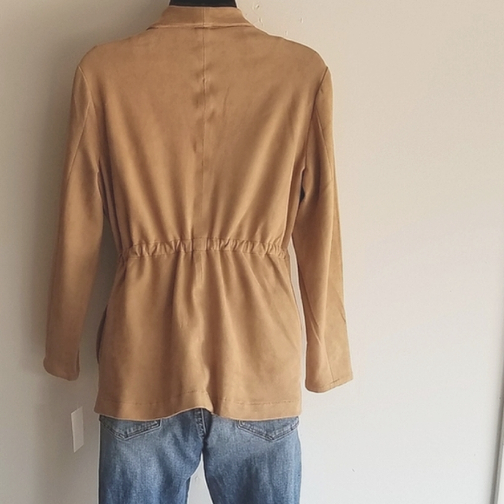 BLANK NYC Faux Suede Open Blazer - Picture 4 of 7